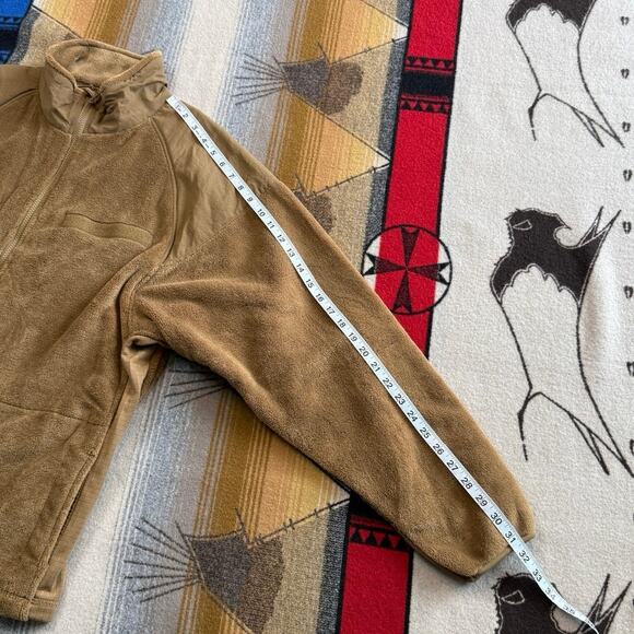 US Military Gen III Cold Weather Fleece Jacket Coyote Brown Large Regular - Picture 9 of 9